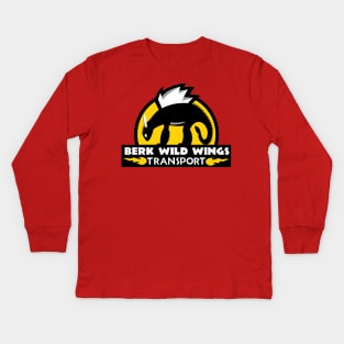 Berk Wild Wings Transport Kids Long Sleeve T-Shirt